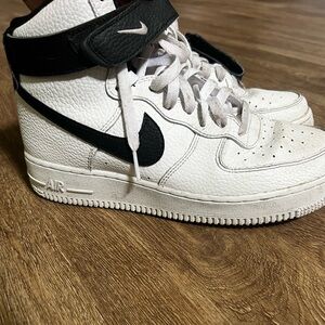 Custom high top Nike Air Force ones